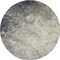 Homeroots 5 ft. Round Charcoal & Ivory Abstract Area Rug 385295 - alternate 1